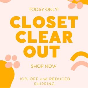Closet Clear Out